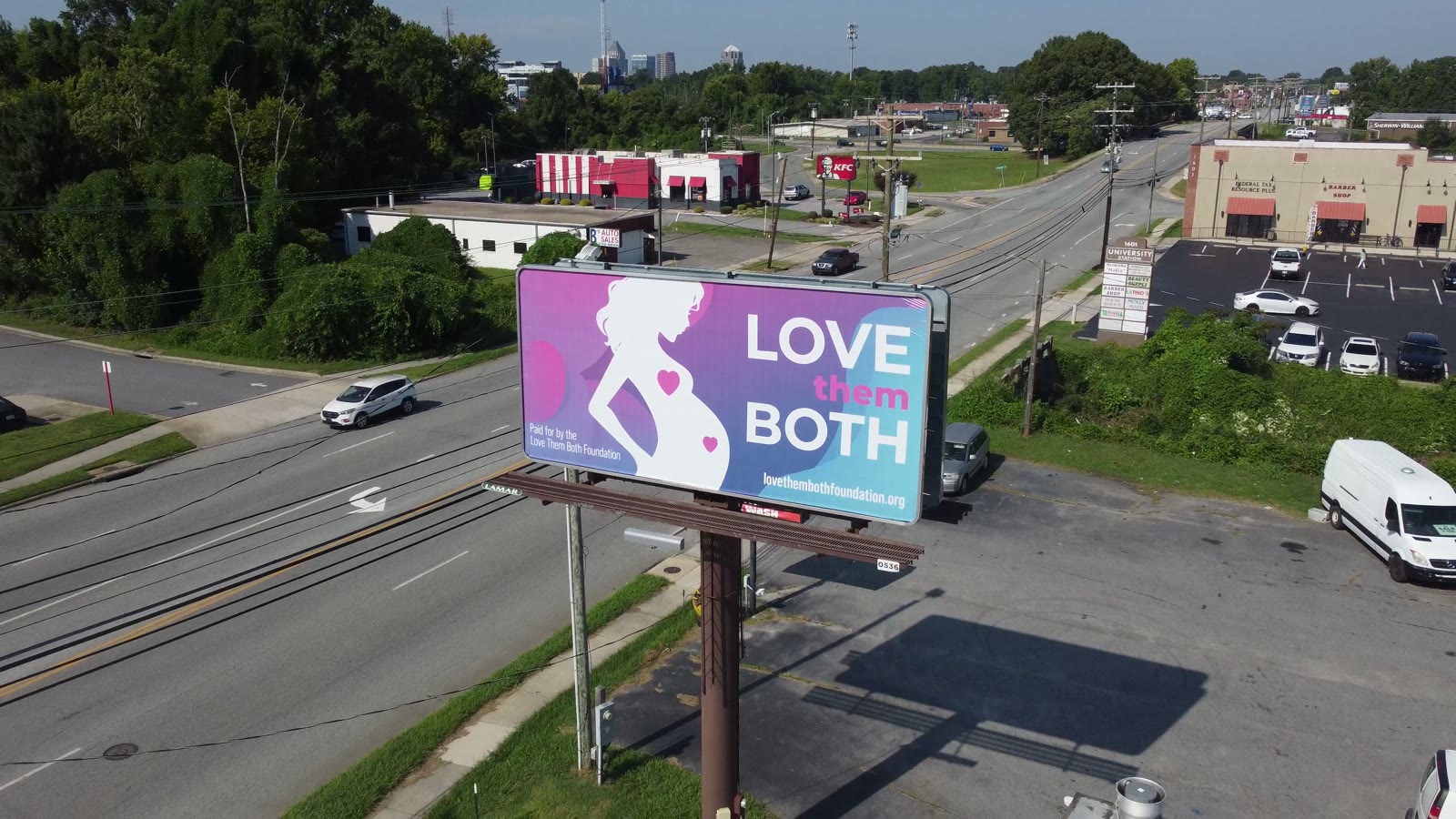 Billboard Drone Videos - Aerial drone photography in Piedmont Triad, NC
